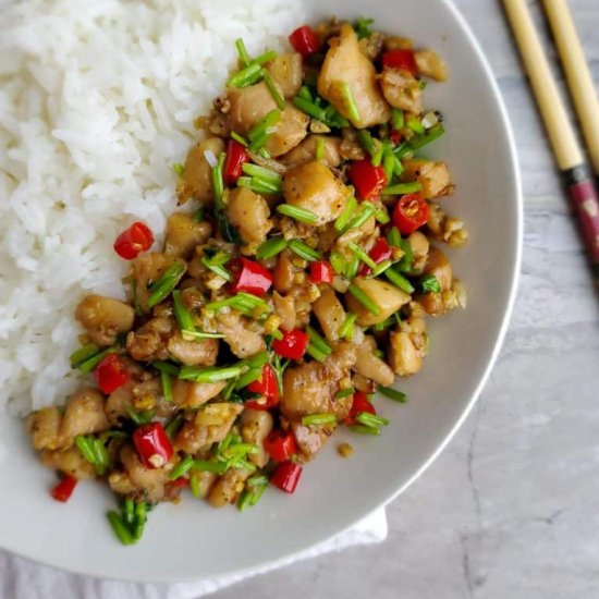 Chili and Cilantro chicken