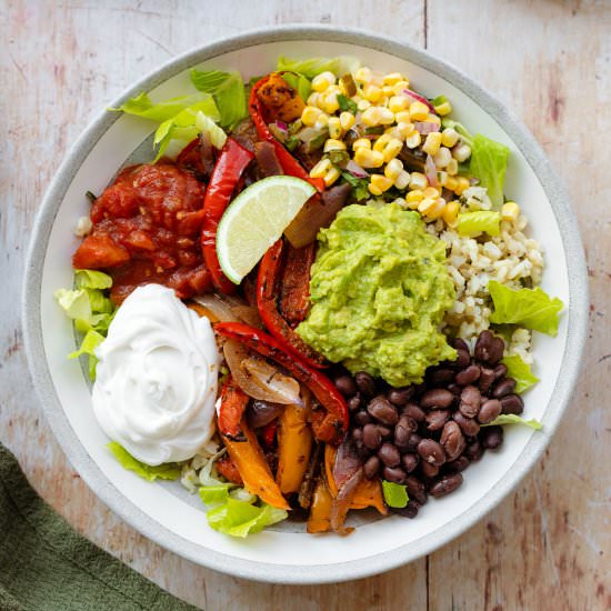 VEGGIE BURRITO BOWL