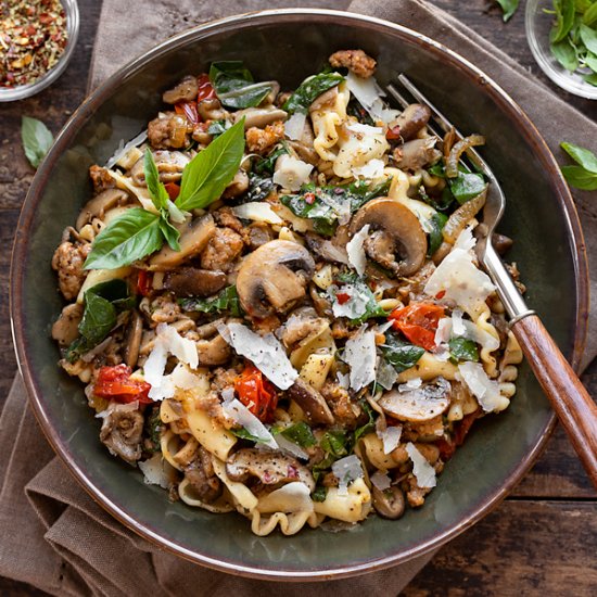 Mushroom Pasta