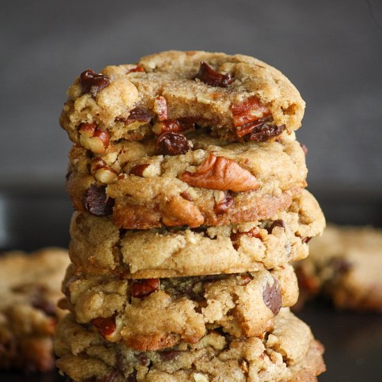 Browned Butter Pecan Cookies