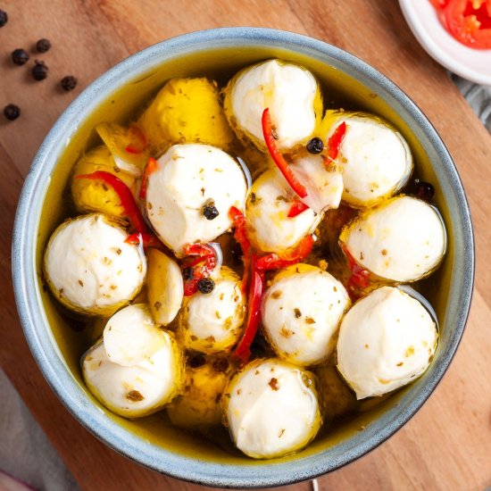 Marinated Mozzarella Balls