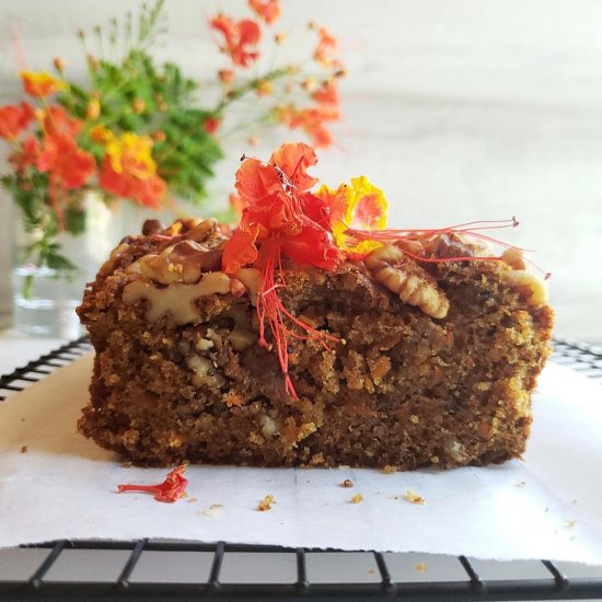 Carrot Bread with Walnuts