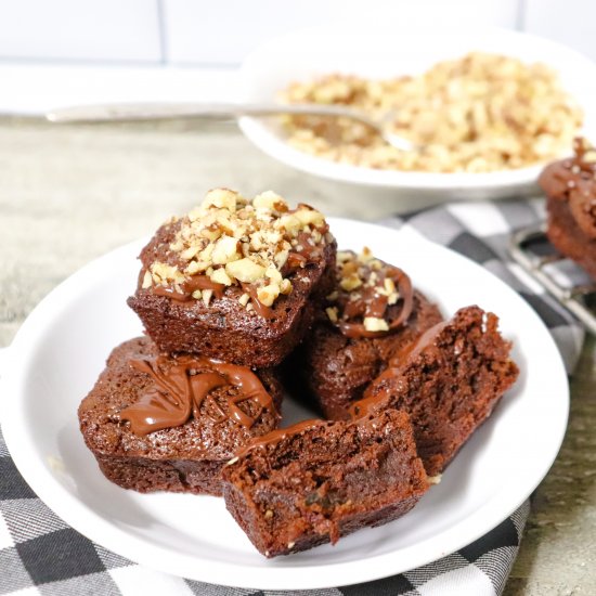 Fudgy Zucchini Brownies