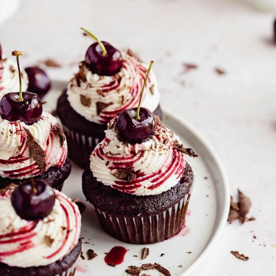 Black Forest Cupcakes