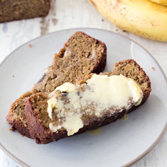 Almond Flour Banana Bread