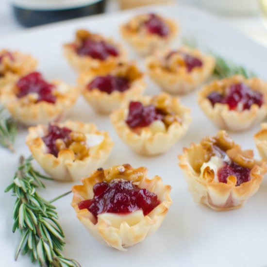 Cranberry Brie Bites