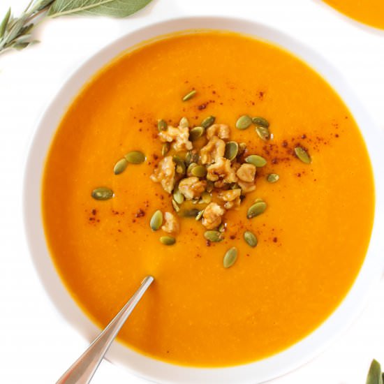 Roasted Butternut Squash Soup