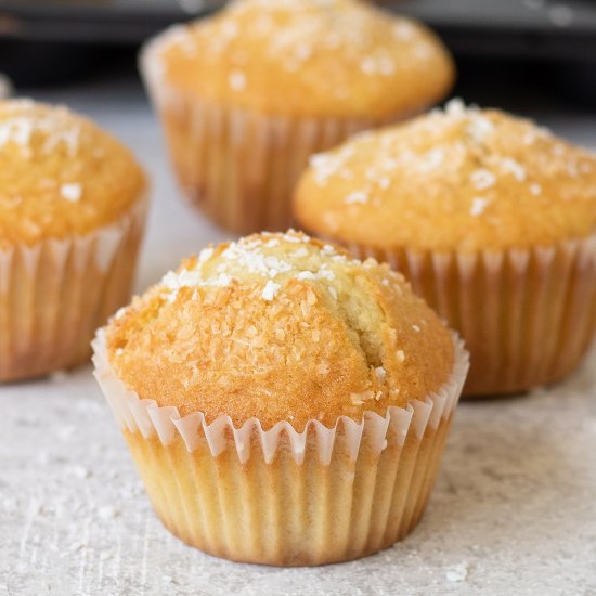 Lemon Coconut Muffins