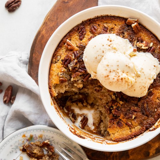 Maple Whiskey Pudding Cake