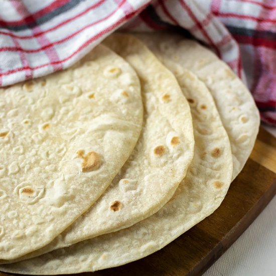 Homemade Flour Tortillas