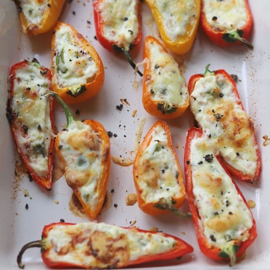 STUFFED MINI PEPPERS