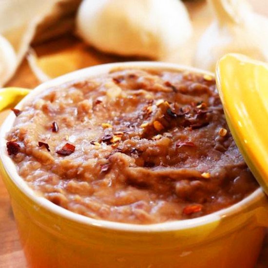 Creamy Refried Beans