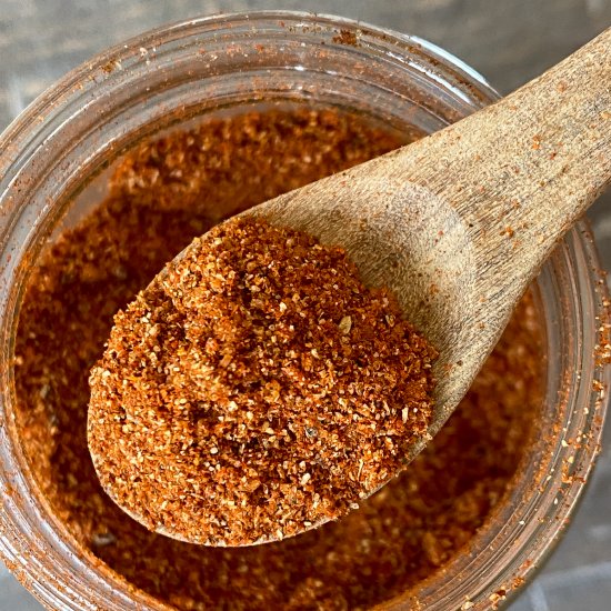 All purpose dry rub for grilling