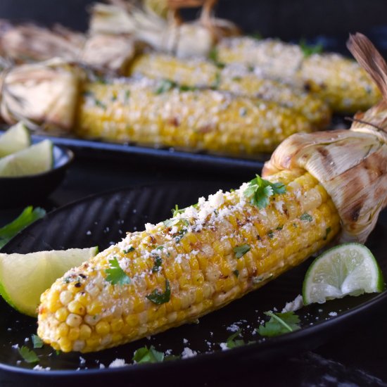 SMOKY ELOTE (MEXICAN STREET CORN)