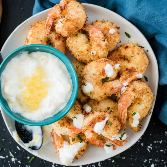 Air Fried Coconut Shrimp