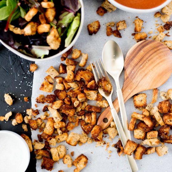 Homemade Croutons in the Air Fryer