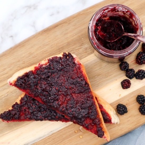 Wild Blackberry Jam – Pectin Free