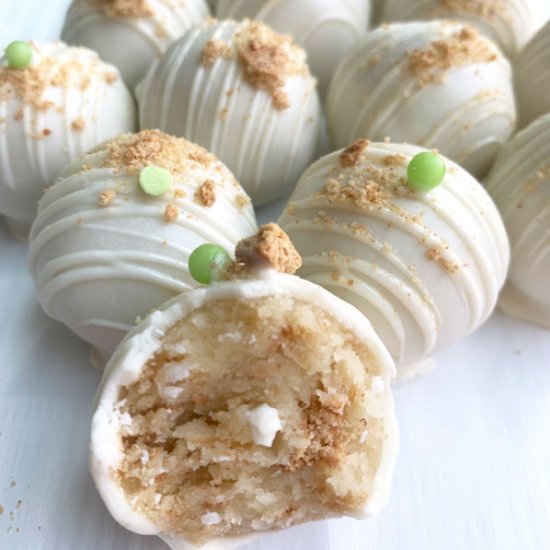 Key Lime Cake Balls