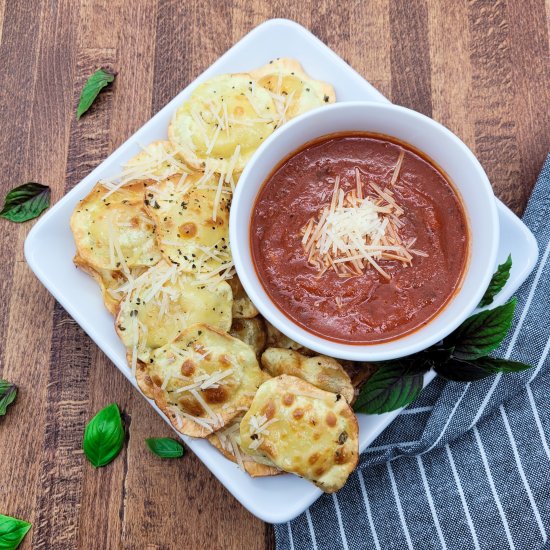 Air Fried Ravioli