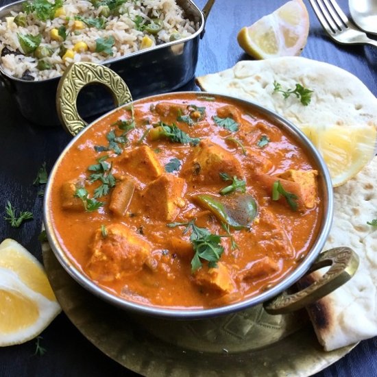 Vegan Tofu Tikka Masala