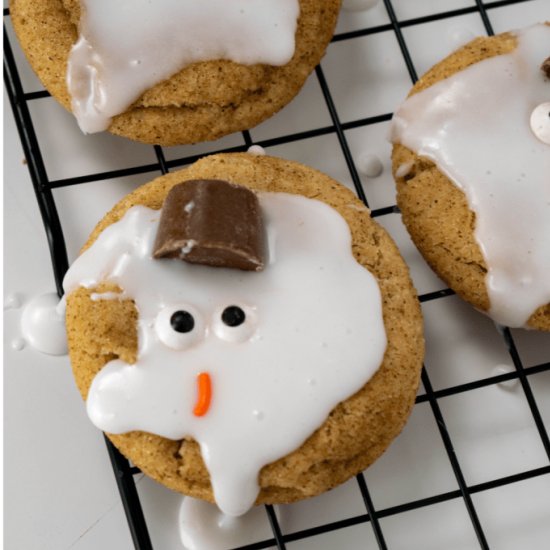 Melted Snowman Snickerdoodles