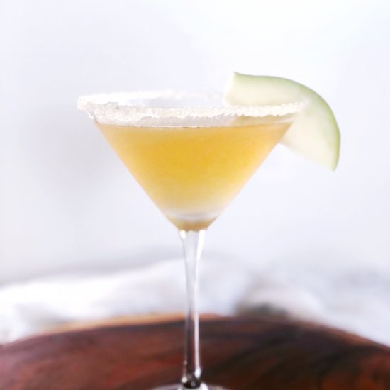 Spiced Pear and Vodka Cosmopolitan