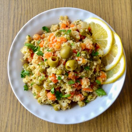 Keto Fried Cauliflower Rice