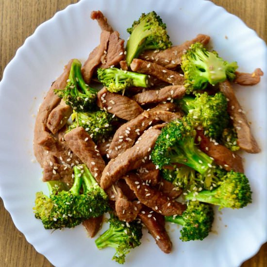 Keto Beef and Broccoli Stir Fry