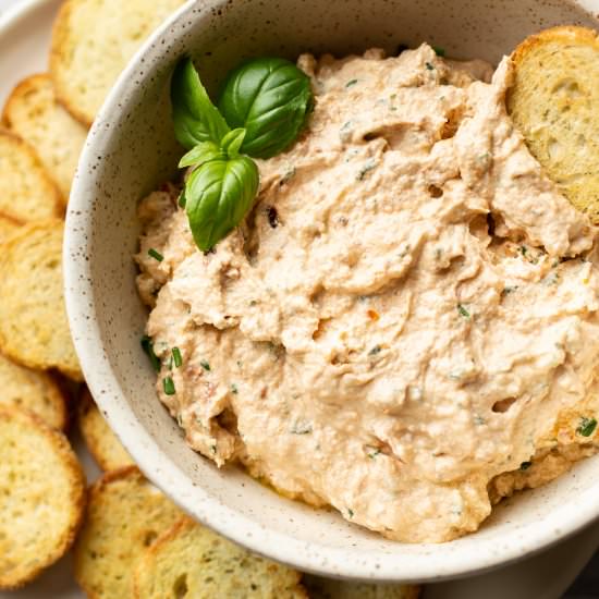 whipped goat cheese dip