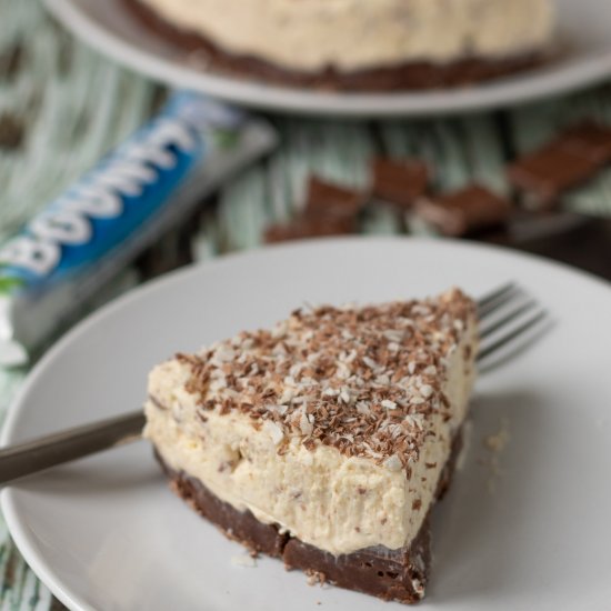 No-Bake Bounty Coconut Cheesecake