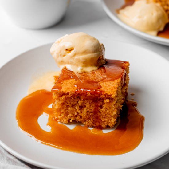 Sticky Toffee Pudding with no Dates