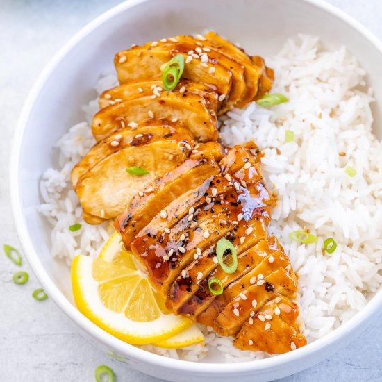 BAKED TERIYAKI CHICKEN BREAST