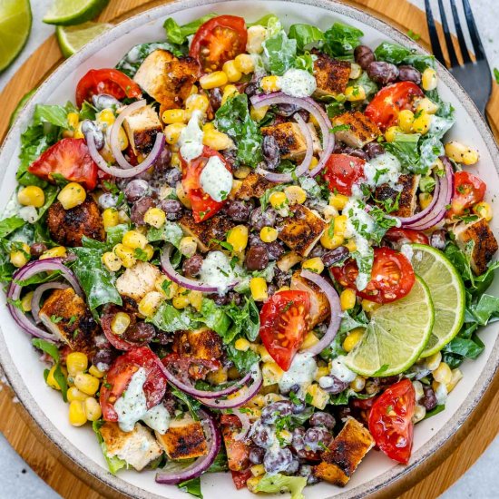 MEXICAN GRILLED CHICKEN SALAD