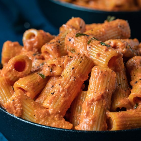 Spicy Vodka Rigatoni