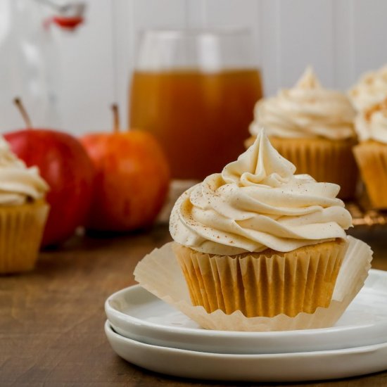 Apple Cider Cupcakes