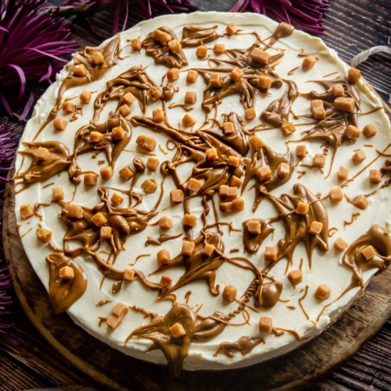 Salted Caramel Cheesecake (no bake)