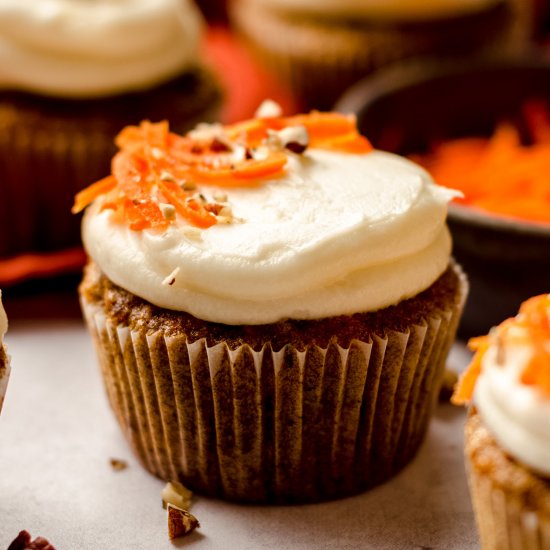 carrot cake cupcakes