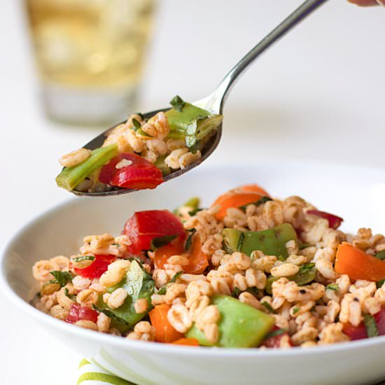 Summer Farro Salad