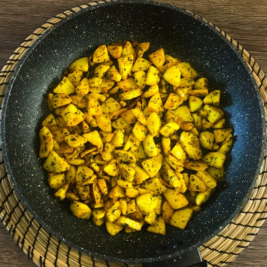 ROASTED POTATO DRIED FENUGREEK