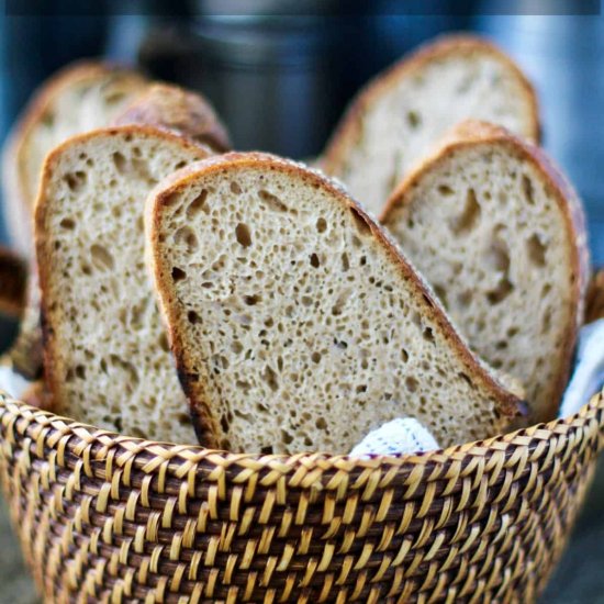 Stout, Rye, & Pumpkin Sourdough