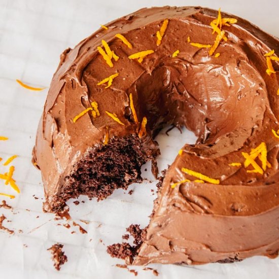 Vegan Chocolate Bundt Cake