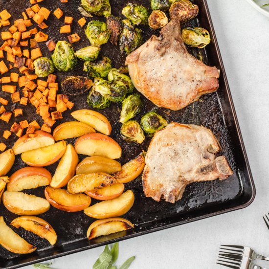 Sheet Pan Pork Chops