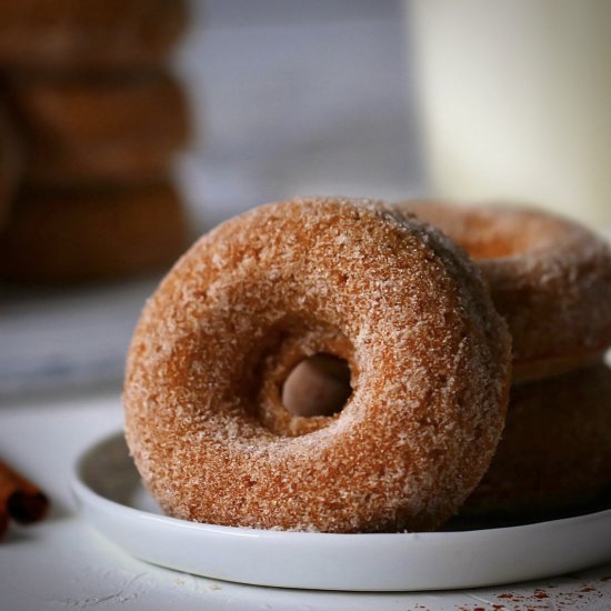 Easy Pumpkin Donuts ( gluten-free )