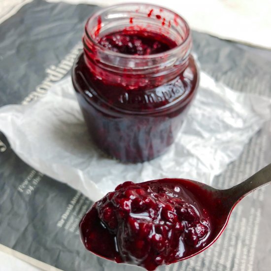 Foraged Blackberry Compote