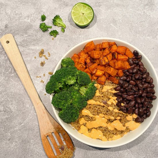 Spicy Vegan Taco Bowl