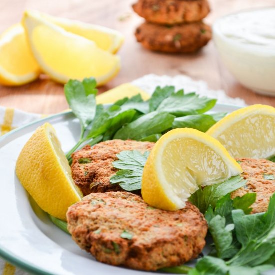 Air Fryer Salmon Patties