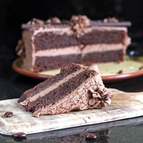 Gluten Free Mocha Cake