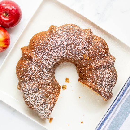 Sourdough Discard Apple Cake