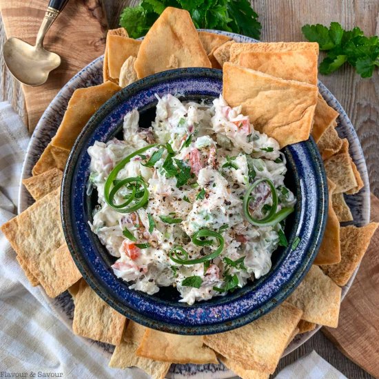 Easy Cold Crab Dip (Keto)