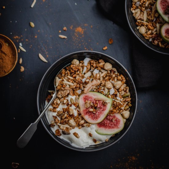 Spiced Honey Nut Granola